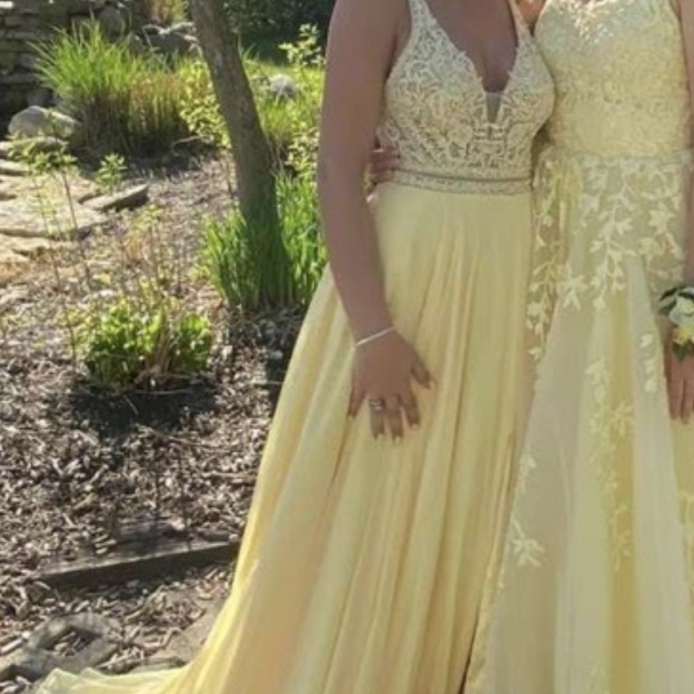 Yellow Prom Dress
